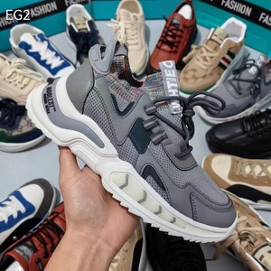 Nouveau flat mans sports solomone marche décontractée et populaire dentelle maille respirante course pour hommes chaussures de jogging - Product Image 1