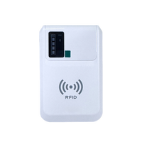 10000mA Power Bank connexion sans fil lecteur RFID 33dBi réglable jusqu'à 8m lecteur RFID UHF pour Android Windows IOS
