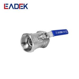 Leadtek Ss 304 316 1/2 3/4 Roestvrij Staal 1000wog Volledige Boring Poort Npt/Bsp Vrouwelijke Handdraad Cf 8M 2 Pc Kogelklep - Product Image 2