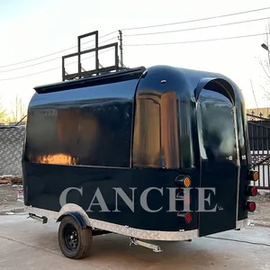 Camion de restauration mobile pour pizzas et crêpes, prix d'usine, pour camping en plein air - Product Image 1