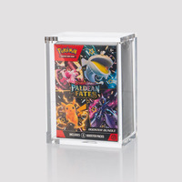 Boîte acrylique à compartiments détachables de haute qualité pour coffret cadeau personnel pour produit ETB