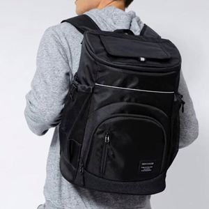 Sac isotherme souple de 30 L, grand sac à dos isotherme, sac à dos thermique pour réfrigérateur, voyage, plage, glace, bière - Product Image 3