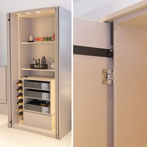 Système de porte coulissante escamotable pour armoires de <span class=keywords><strong>cuisine</strong></span> avec mécanisme tampon pour armoires et placards - Product Image 2