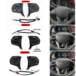 Sakelar Mobil untuk Kiaa Rio K2 2011-2014 Tahun Kunci Tombol Kontrol Roda Kemudi Cruise <span class=keywords><strong>Kit</strong></span> - Product Image 6