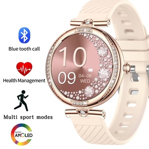 <span class=keywords><strong>Smartwatch</strong></span> <span class=keywords><strong>da</strong></span> <span class=keywords><strong>Donna</strong></span> con Schermo Amoled 2024 con Chiamata Bluetooth, Sveglia e Funzioni per la Salute Femminile - Product Image 4
