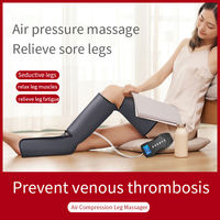 Nouvel appareil de massage des jambes 2026 pour la circulation sanguine, masseur de pieds et mollets à pression d'air Shiatsu avec chaleur