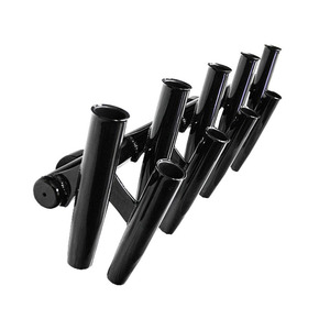 Raider RL90 Aluminium Nine Rocket Launcher 9 supports de cannes <span class=keywords><strong>à</strong></span> <span class=keywords><strong>pêche</strong></span> <span class=keywords><strong>pour</strong></span> bateau T Top Stryker - Product Image 4