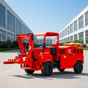 Diesel <b>Powered</b> Hydraulic Hedge Cutter Machine | Independent Vegetation Trimming Equipment for Landscaping Projects - Product Image 1