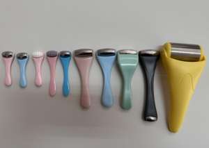 Hochwertiger Mini-Kühlender Anti-Falten Gesichts- und Augenmassagegerät Schönheitsprodukt zur Verbesserung Dunkler Augenringe - Product Image 4