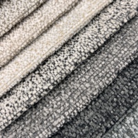 Tissu de canapé bouclé multicolore de style nordique haut de gamme, tissu textile d'ameublement lourd et résistant à l'usure pour meubles de salon
