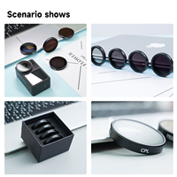 Filtres d'Objectif Optique Telesin CPL ND8 ND16 ND32 à Densité Neutre ND CPL pour Accessoires de Caméra d'Action DJI Osmo Action 3/4/5 Pro