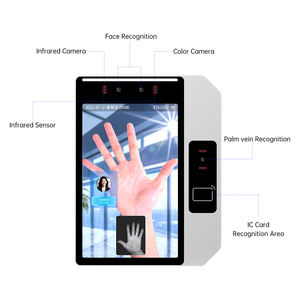 Control de Horario para Empleados en Español, Control de Asistencia para Empleados con Tarjeta Biométrica, Máquina de Control de Asistencia con Reconocimiento de Vena Plam Vein - Product Image 5