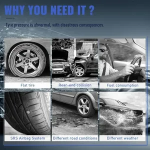 FOXWELL Car <span class=keywords><strong>TPMS</strong></span> <span class=keywords><strong>Sensor</strong></span> 2 en 1 433MHz 315MHZ MX-<span class=keywords><strong>Sensor</strong></span> <span class=keywords><strong>Universal</strong></span> Activar programación Herramientas de reparación de neumáticos - Product Image 4