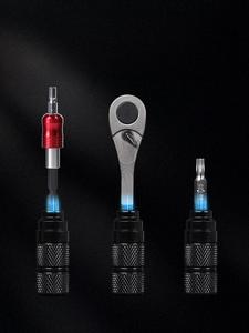 Briviga Hợp kim nhôm + S2 thép xe đạp công cụ Kit | Ratchet cờ lê + lốp công cụ sửa chữa, lưu trữ Túi xe đạp sửa chữa công cụ thiết lập - Product Image 4