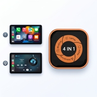 Adaptateur sans fil Autokit Cca Link Ultra 6 Carplay 4 en 1, USB Type C, Wifi6, boîte de connectivité pour voiture, Youtube, Netflix
