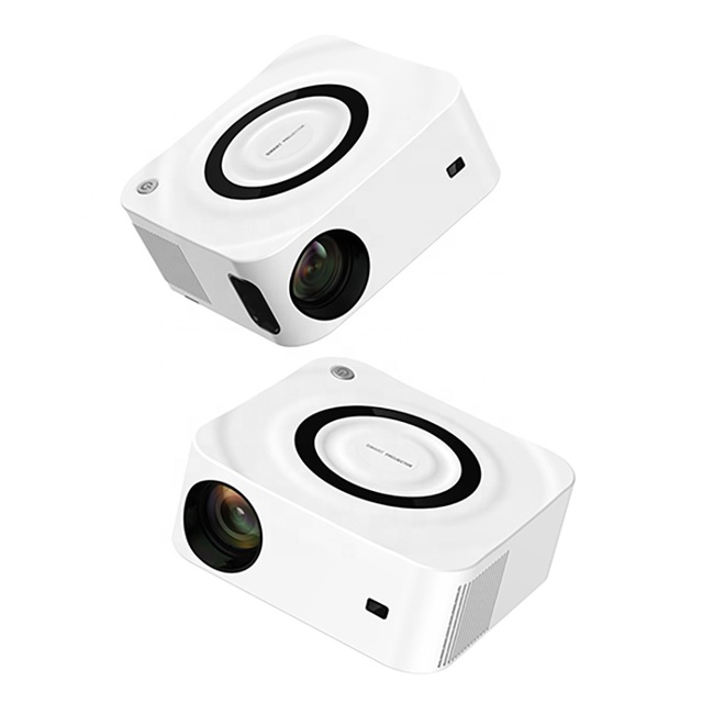 Newest Y9 Wireless WIFI BT Projector 1080P Home Theater 350 ANSI 2G+16G Android9.0 Projector 5G 2.4G WIFI Dual BT Projector