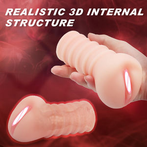 Mannelijke Vagina Masturbatie Cup Echte Tpe Masturbators Vagina Kunstmatige Kutje Voor Mannen - Product Image 3