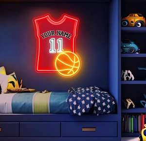 Cadeaux personnalisés maillot <span class=keywords><strong>de</strong></span> <span class=keywords><strong>basket</strong></span>-ball personnalisé enseigne néon <span class=keywords><strong>ouverte</strong></span> Led pour décoration murale <span class=keywords><strong>de</strong></span> <span class=keywords><strong>salle</strong></span> <span class=keywords><strong>de</strong></span> <span class=keywords><strong>basket</strong></span>-ball - Product Image 3