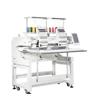 Máquina de Bordar Computarizada de 2 Cabezales y 12 o 15 Agujas, Equipo de Bordado para Pequeños Lotes - Product Image 3