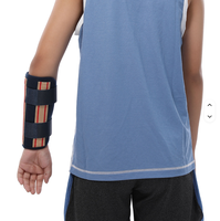 Attelle d'immobilisation du bras pour enfants, attelle de rééducation pour fracture du poignet, délocation du bras de bébé, entorse, en fibre de polyester