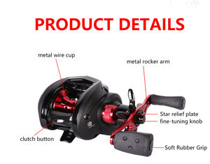 بكرة صيد صينية منخفضة الارتفاع بسعر مخفض وعرض خاص بالجملة - Product Image 6