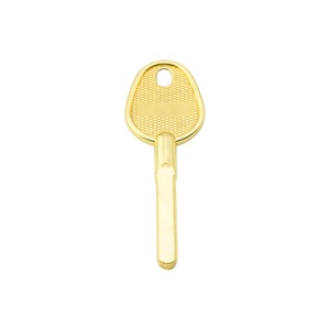 OEM ODM precio barato de Casa clave en blanco Chapado en níquel latón Color oro clave en blanco para cerrajero - Product Image 1