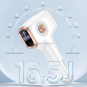 Innza Épilateur <span class=keywords><strong>Laser</strong></span> Portable IPL <span class=keywords><strong>Épilation</strong></span> à Froid 9 Niveaux 999 999 Éclairs Écran LCD <span class=keywords><strong>Lumière</strong></span> <span class=keywords><strong>Pulsée</strong></span> Blanc - Product Image 5