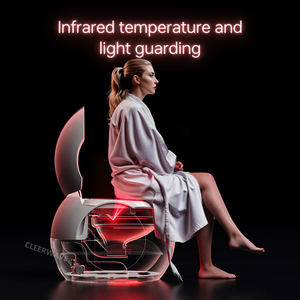 하이 퀄리티 스마트 화장실 숨겨진 물 탱크 모든 기능 자동 청소 자동 지능형 전자 WC 원격 제어 기능 - Product Image 6