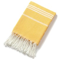 Serviette de plage turque de Hammam Fouta 100% coton personnalisé doux de haute qualité résistant au sable Offre Spéciale logo personnalisé