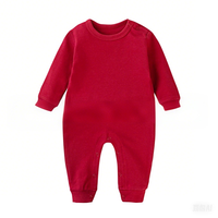 Combinaison bébé Kaiyue ODM à manches longues et ensemble 100% coton pour l'automne et le printemps, style Ins, couleur unie, vêtements pour bébé