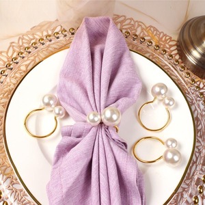 Most Selling Metal Napkin Ring Set for Restaurant <b>Table</b> Settings or Fine Dining Service Available for Bulk Quantity - Product Image 2