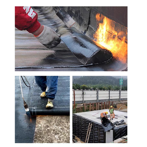 Hiệu Suất Cao Thân Thiện Với Môi Sbs Sửa Đổi Bitum Chống Thấm Băng 3Mm Dày Polyester Cho Nền Tảng Tầng Hầm - Product Image 2