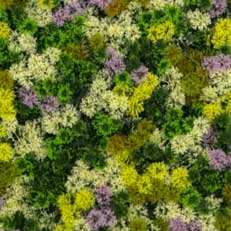 Venta al por mayor 1*1M Pared de flores césped <span class=keywords><strong>artificial</strong></span> panel de pared verde envío rápido B2B liquidación venta elegante decoración de plantas artificiales - Product Image 3