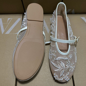 <span class=keywords><strong>Scarpe</strong></span> Estive da <span class=keywords><strong>Donna</strong></span> ZA Taglia <span class=keywords><strong>Grande</strong></span> 42, Design in Rete Ricamata, Slip-On Mary Jane, Ballerine - Product Image 4