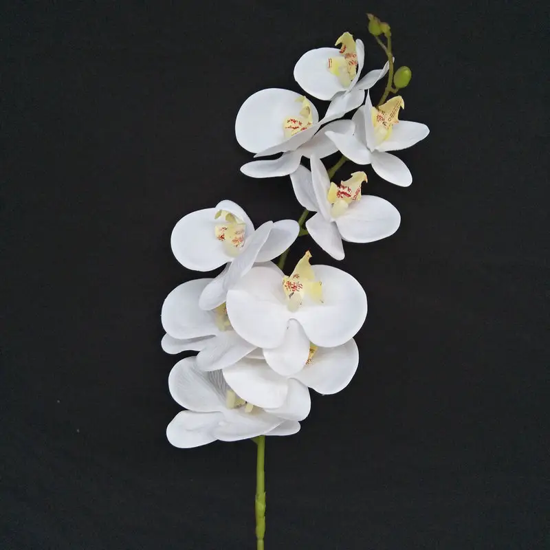 3D printing 7 heads Phalaenopsis 9 heads simulation Phalaenopsis flowers Home wedding decoration artificial flowers