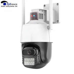 5MP Icsee HD PTZ WiFi IP Camera AI Human Detection H.265 HD Audio IP Camera Auto Tracking P2P Video Surveillance