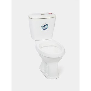 Sanitário de Cerâmica Durável e de Alta Eficiência com Caixa de Água Padrão, Inclui Vaso Sanitário, Direto da Fábrica - Product Image 1