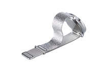 Bracelet de montres intelligentes à boucle milanaise en acier inoxydable Bracelet de montre de remplacement à double fermoir magnétique en acier inoxydable 444