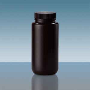 Bouteille de laboratoire cylindrique en HDPE brun de 1000 ml, étanche, à large ouverture, OEM/ODM, garantie 3 ans, marque Sun <span class=keywords><strong>Trine</strong></span> - Product Image 3