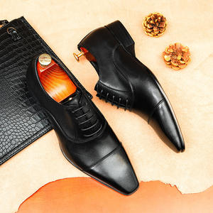 Nouvelle Tendance – Chaussures Homme en Cuir Véritable Brillant, Style Britannique Sportif Décontracté, à Enfiler, Légères, Antidérapantes et Respirantes pour l'Automne – DSYX - Product Image 2