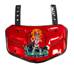 हेलोलीन फैक्टरी कस्टम फुटबॉल बैक प्लेट कंधे पर पैड अमेरिकी फुटबॉल रियर रक्षक वयस्कों और बच्चों के लिए - Product Image 2