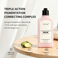 Lotion Corporelle Éclaircissante pour Peaux Noires, Extra-Éclaircissante au Glutathion et Niacinamide, Correcteur de Taches Brunes OEM, Unifie le Teint