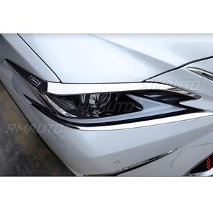 Kit de garnitures décoratives pour phares et feux arrière, bandes décoratives pour feux, sourcils de phares et cadres de carrosserie pour Lexus ES200 ES300h ES260 2018-2025 - Product Image 2