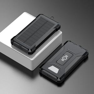 Batterie externe solaire universelle 10000 mAh grande capacité, personnalisable avec logo, pour la recharge de téléphones portables - Product Image 2