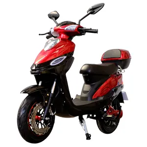 48 volt 500w pedal electric scooter 2 person moped electric scooter for adult