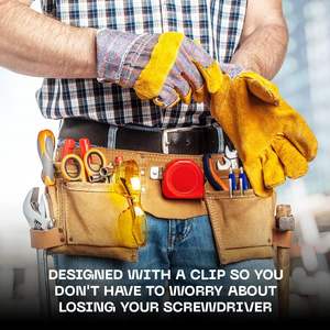 <span class=keywords><strong>Destornillador</strong></span> de bolsillo promocional con herramienta de extracción Schrader-Herramienta de termostato de precisión-Mantenimiento HVAC en miniatura - Product Image 6