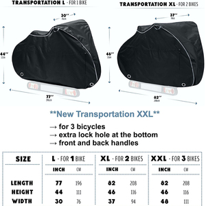 MESOROCK stockage extérieur ou transport voyage étanche robuste Oxford Ripstop matériaux <span class=keywords><strong>porte</strong></span>-vélo couverture - Product Image 4