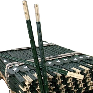 Poste en T de 7 pies con púas, de alta resistencia, anti-doblez, con púas uniformes, para demarcación de líneas de carreteras y propiedades, certificado CE - Product Image 5