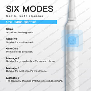 Brosse <span class=keywords><strong>à</strong></span> dents massante pour gencives, alimentée par batterie, nettoie en douceur et apaise les gencives sensibles - Product Image 5