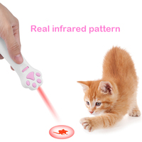 Fabricants Vente en gros Jouet pour animaux de compagnie Jouet laser Bâtons teaser infrarouge pour chat Auto-divertissement et relaxation Pointeur laser pour chat